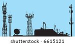 Towers, wired to wireless comm