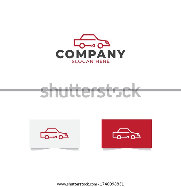 Towing Car Logo Design
Vector Template