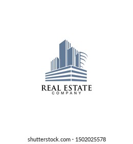 Town a Building logo design concept, Real Estate Business logo