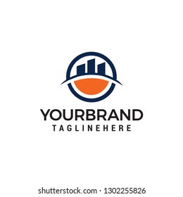town building logo Vector Design Template