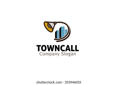 Town Call  Design Illustration