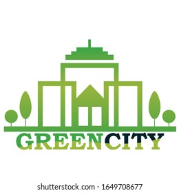 TOWN AND CITY LOGO ICON VECTOR BUILDINGS