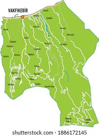 Vakfıkebir is a town and a district of Trabzon Province in the Black Sea region of Turkey.