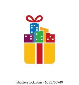 Town Gift Logo Icon Design