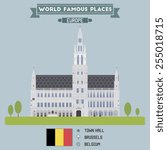 Town Hall. Brussels, Belgium