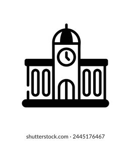 Town Hall icon design vector stock