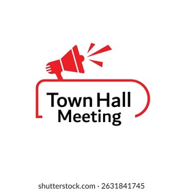 town hall meeting information text