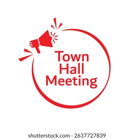 town hall meeting information text