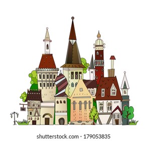 Town illustration