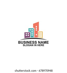 Town Logo Template Design