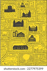 mapa del pueblo manual