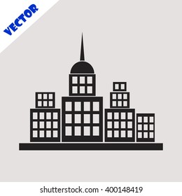 Town vector. 