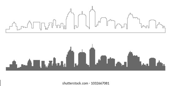 Townscape Outline Icon