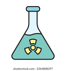 Toxic Chemical Icon Design For Personal And Commercial Use