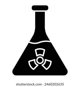 Toxic Chemical Icon Design For Personal And Commercial Use