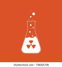 Toxic drink icon, vector illustration design. Halloween collection.