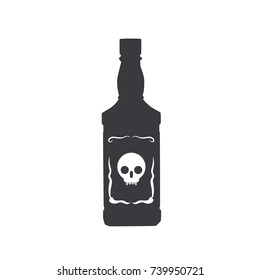 Toxic drink icon, vector illustration design. Halloween collection.