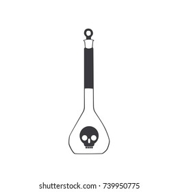 Toxic drink icon, vector illustration design. Halloween collection.