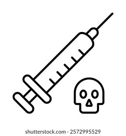 Toxic Icon Element For Design