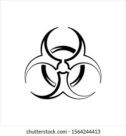 Toxic Icon, Hazard Icon Vector Art Illustration