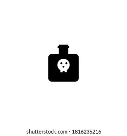 toxic icon on white backround