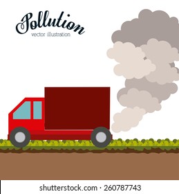 Toxic and Pollution design, vector illustration