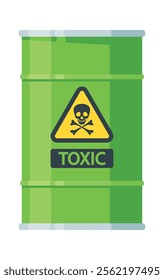 Toxic radioactive substances in tank