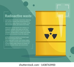 Toxic, radioactive waste. Barrel Vector. Cartoon. Isolated  Dump, storage 