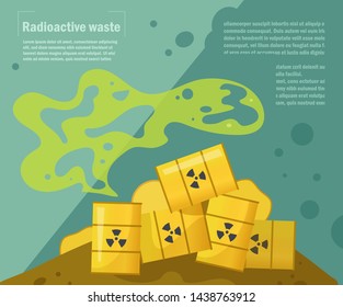 Toxic, radioactive waste. Barrel Vector. Cartoon. Isolated  Dump, storage 
