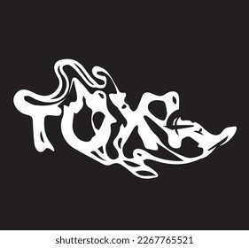 toxisches T-Shirt-Design