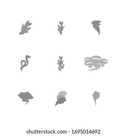 Plantilla de logotipo de textura de vapor tóxico