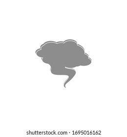 Toxic vapor texture logo template