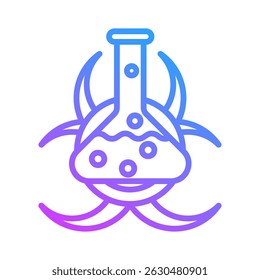 Toxin Icon Element For Design
