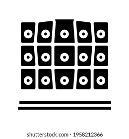 toxoplasmosis disease line icon vector. toxoplasmosis disease sign. isolated contour symbol black illustration