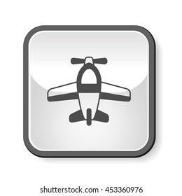 toy airplane icon
