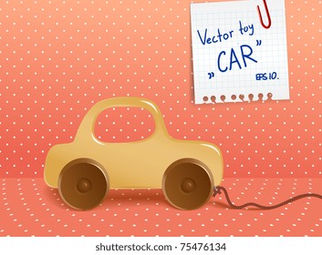 Toy background. Template for a text