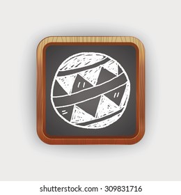 toy ball doodle