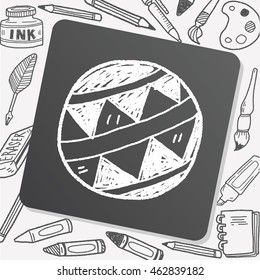 toy ball doodle