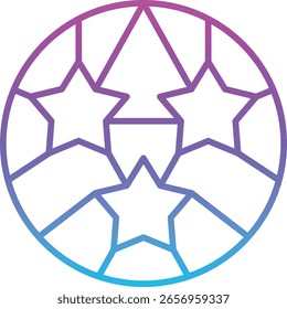 Toy ball vector icon. Can be used for printing, mobile and web applications.