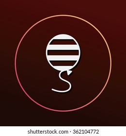 toy balloon icon