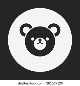 toy bear doll icon