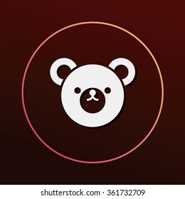 toy bear doll icon