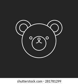 toy bear icon