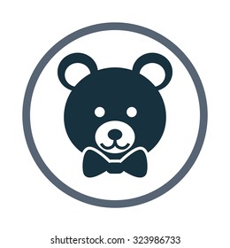 Toy bear icon