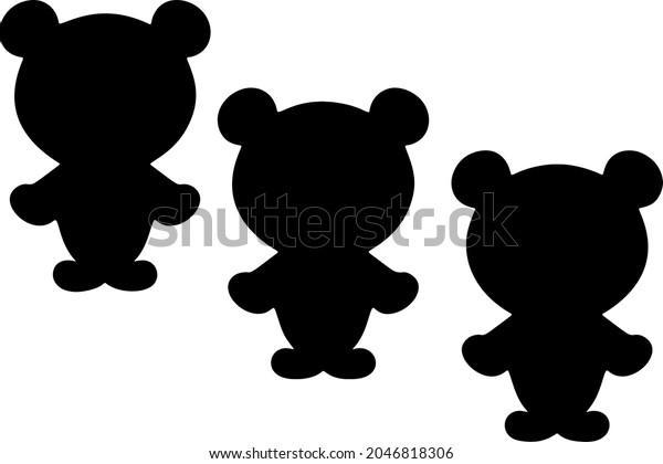 Toy Big Bears Vector Image Stock Vector (Royalty Free) 2046818306 ...