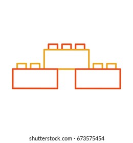 toy blocks structure icon