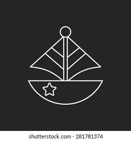 toy boat icon