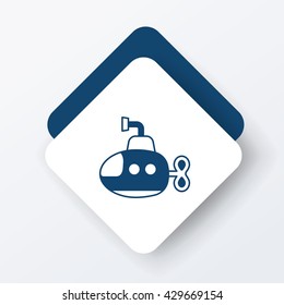 toy boat icon