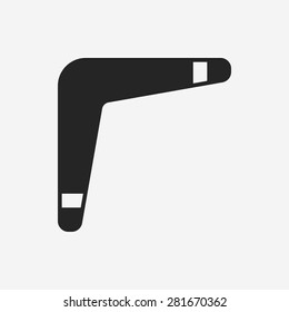 Toy Boomerang Icon