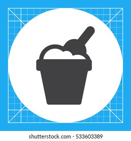 Toy bucket and scoop